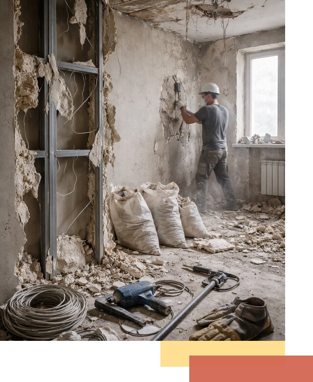 Профессиональный демонтаж зданий и конструкций в Кронштадте