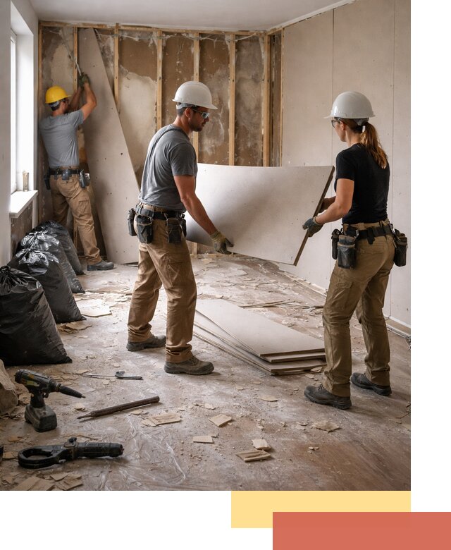 Демонтаж стеновых панелей в Кронштадте быстро и аккуратно