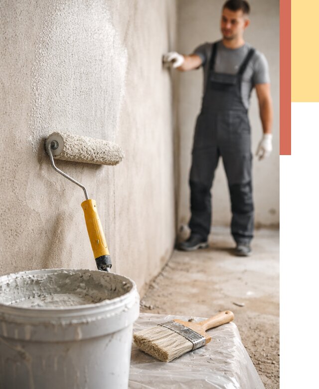 Нанесение бетоноконтакта на стены в Кронштадте от 4382 руб. быстро и недорого | ОТДЕЛОЧНИК-Крн