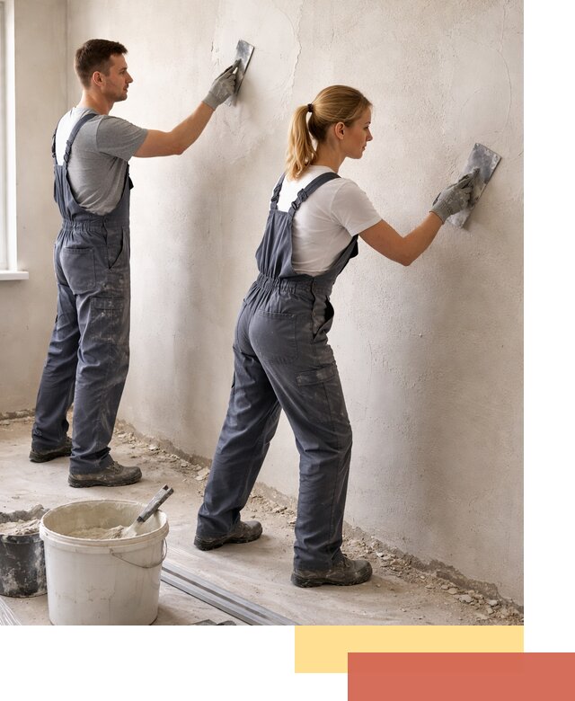 Штукатурка стен под обои в Кронштадте профессионально и быстро