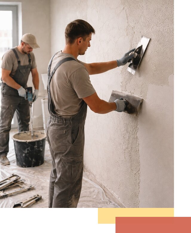 Структурная штукатурка стен в Кронштадте — качественная отделка поверхностей