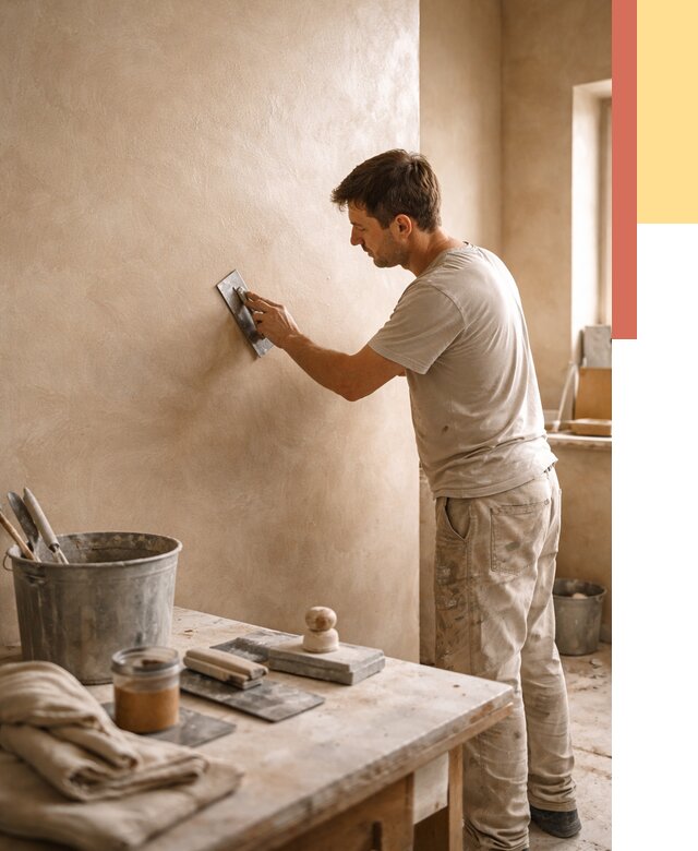 Марокканская штукатурка таделакт в Кронштадте под ключ от 4382 руб. | ОТДЕЛОЧНИК-Крн