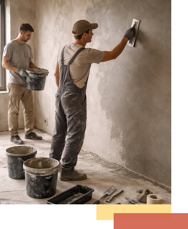 Нанесение микроцемента на стены в Кронштадте качественно и быстро