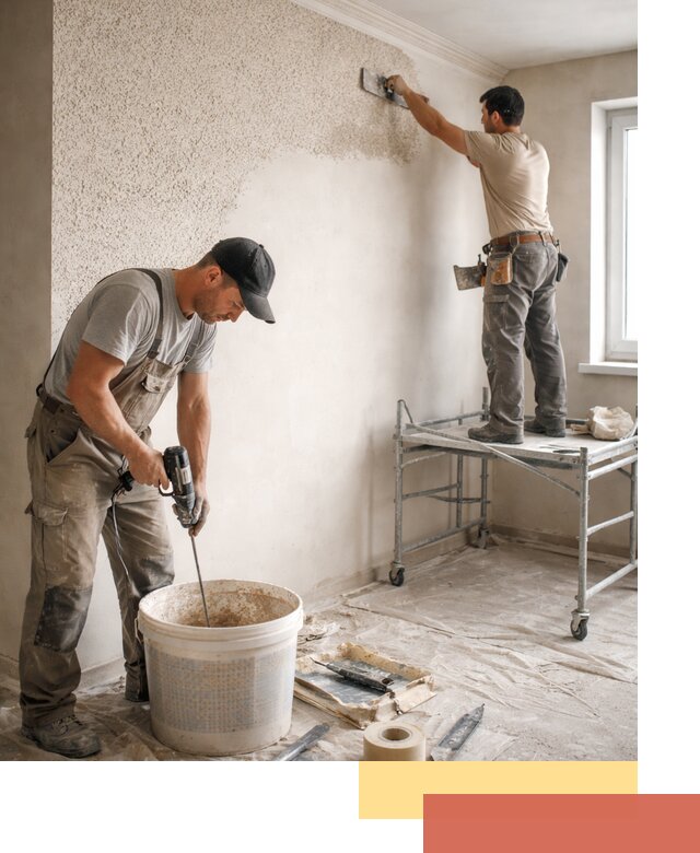 Нанесение жидких обоев под ключ в Кронштадте с гарантией качества