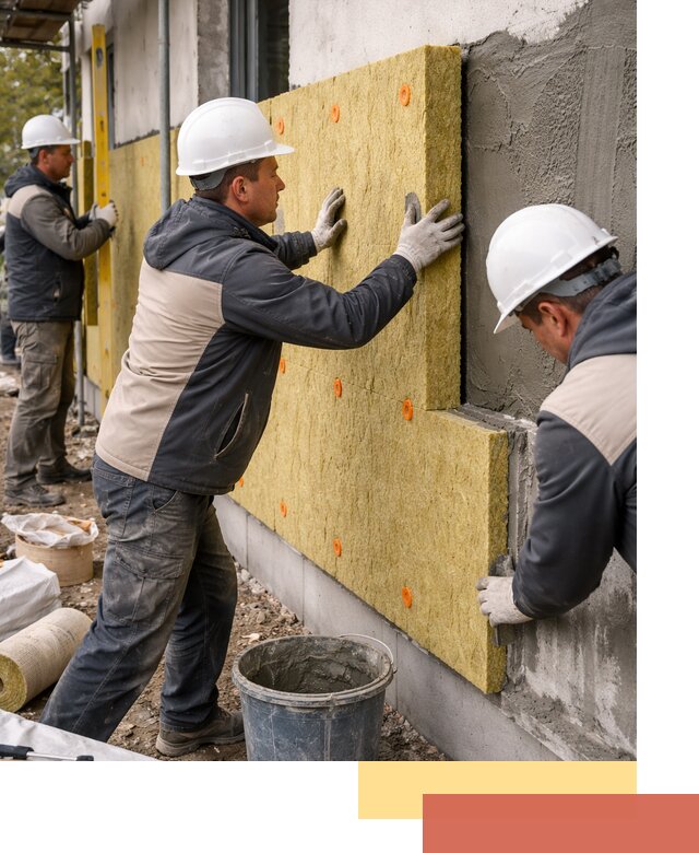 Утепление стен минватой в Кронштадте — тепло и звукоизоляция