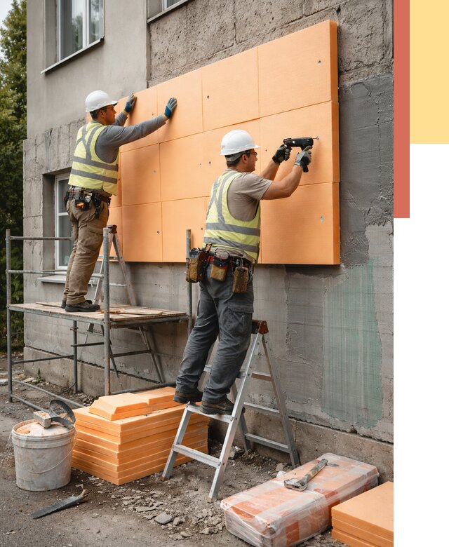 Утепление стен пеноплексом в Кронштадте от 1930 руб./м2 — быстро и недорого | ОТДЕЛОЧНИК-Крн