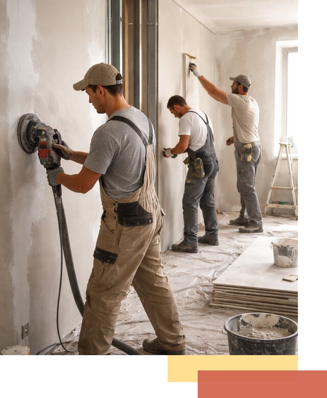 Профессиональная отделка стен в Кронштадте качественно и в срок