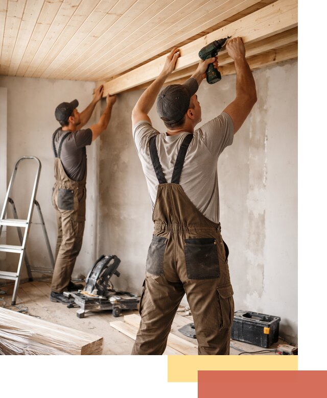 Монтаж потолка из вагонки в Кронштадте профессионально и аккуратно