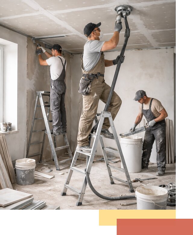 Ремонт потолка из гипсокартона в Кронштадте: быстрый и качественный монтаж