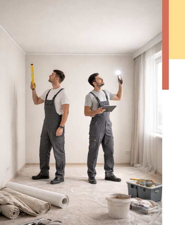 Отделка потолка в Кронштадте недорого от 783 руб/м2 | Услуги ОТДЕЛОЧНИК-Крн