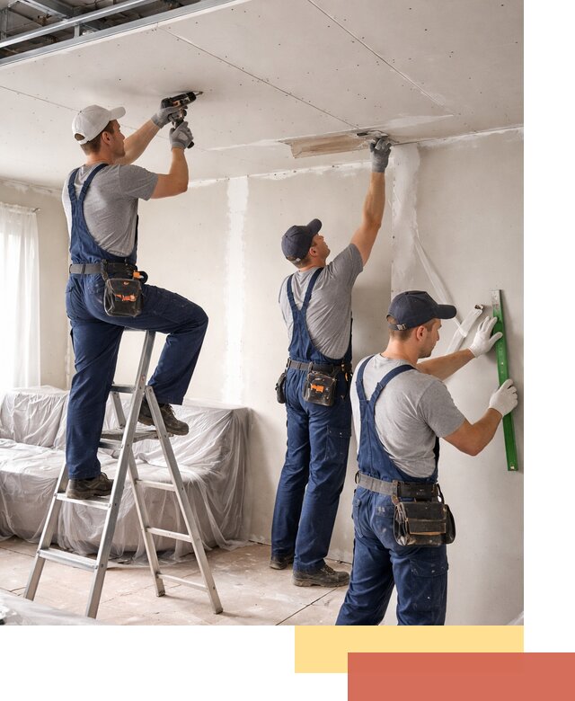 Профессиональная отделка потолка в Кронштадте быстро и качественно